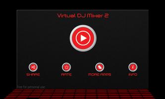 Virtual For DJ Mixer 2 Affiche