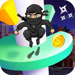 Ninja Tower Jump - Helix Game APK download