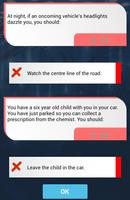 Car Driving Theory Quiz captura de pantalla 3