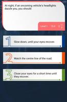 Car Driving Theory Quiz captura de pantalla 2