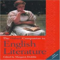 OXFORD COMPANION TO ENGLISH LITERATURE  BY DRABBLE poster