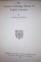 The Concise Cambridge History of EnglishLiterature captura de pantalla 1