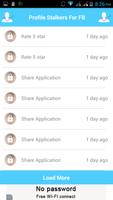 Perfil Stalkers para Facebook capture d'écran 1