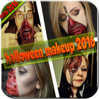 halloween stickers makeup 2016 icône