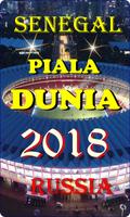 TIM NASIONAL SENEGAL PIALA DUNIA 2018 Affiche