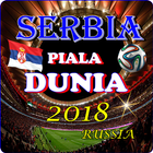 TIM NASIONAL SERBIA PIALA DUNIA 2018 Zeichen