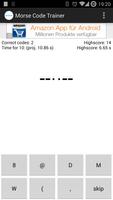 Morse Code Trainer Screenshot 1