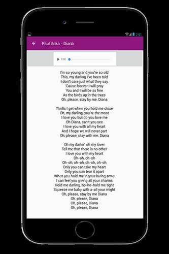 Paul Anka Full Song Lyrics For Android Apk Download