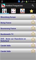 پوستر HotBird Channels Frequencies