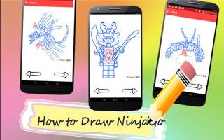 How to Draw Lego Ninjago Affiche
