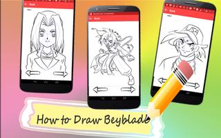 How to Draw Beyblade Affiche