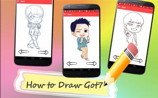 How to Draw Got7 Fans Affiche