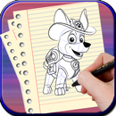 How to Draw Paw Patrol APK