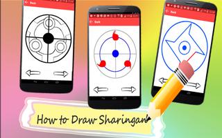 How to Draw Sharingan Affiche