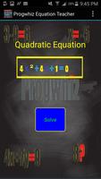 Progwhiz Equation Teacher تصوير الشاشة 1
