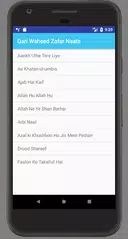 Qari Waheed Zafar Naats mp3 APK download
