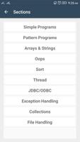 برنامه‌نما Programming Java عکس از صفحه
