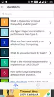 Cloud Computing Interview QA captura de pantalla 1