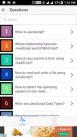 HTML5 Interview Questions Ekran Görüntüsü 1