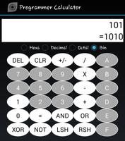 Programmer Calculator capture d'écran 3