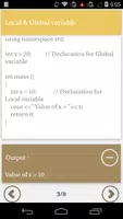 100+ C++ Programs تصوير الشاشة 3