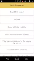 100+ C++ Programs تصوير الشاشة 1