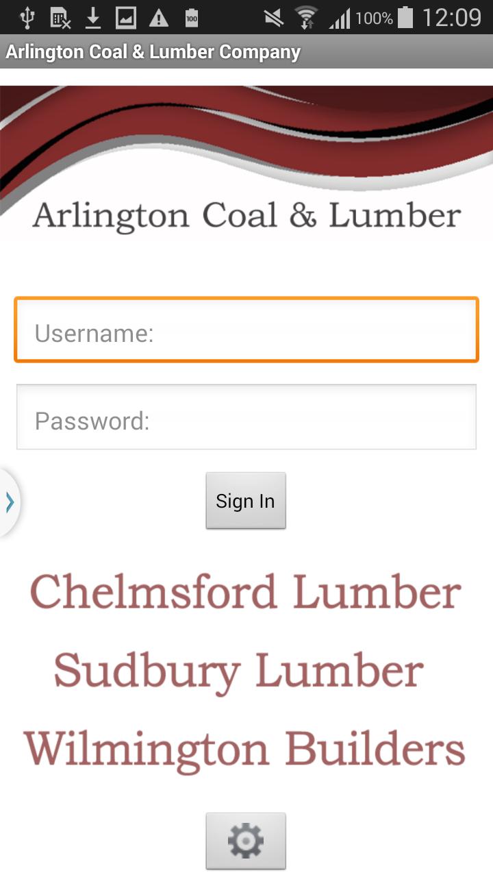 Arlington Coal & Lumber Web Tr الملصق