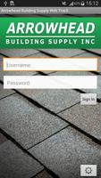 Arrowhead Building Supply Web Track الملصق