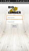 Big C Lumber Web Track Affiche
