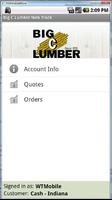 Big C Lumber Web Track capture d'écran 1