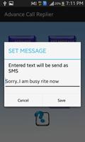 Advance Call Replier ảnh chụp màn hình 1