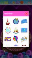 Birthday Greeting Cards Maker ภาพหน้าจอ 3