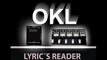 OKL Lyrics Reader Affiche