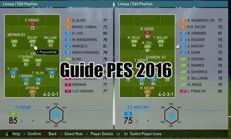 Guide PES 2016 Gameplay capture d'écran 1