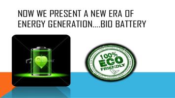 Bio Battery الملصق