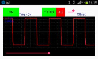 Oscilloscope BT capture d'écran 1