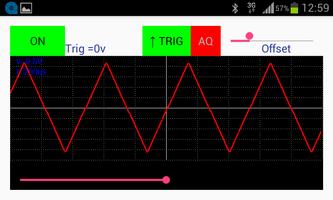 Oscilloscope BT capture d'écran 2