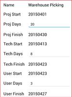 My Free Project Tracker capture d'écran 3