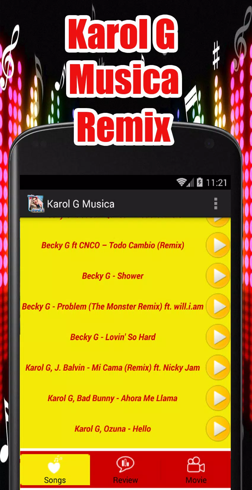 Descarga de APK de Karol G Mi Cama Remix para Android