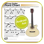 easy learn guitar chords-icoon