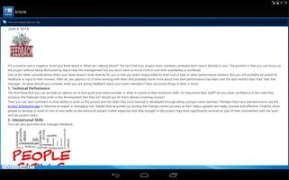 Project Management Magazine Screenshot 3