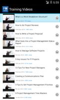 Project Management Training capture d'écran 1
