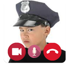 Call video Prank Kids Police icône