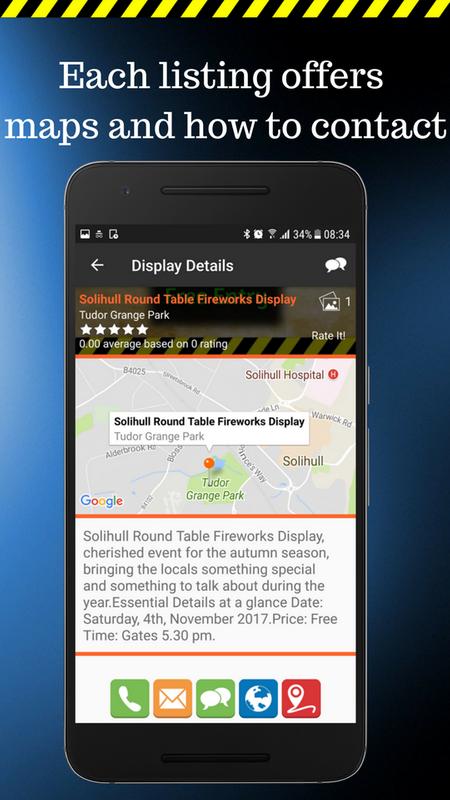 Pyrohub Local Firework Displays Apk Free Events App For Pyrohub Local Firework Displays Apk Screenshot