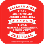 DP BBM Kata Cinta