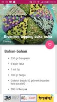 Resep Brownies capture d'écran 1