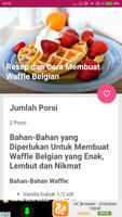 Aneka Resep Waffle - Terpopuler capture d'écran 1