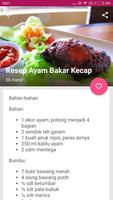 Resep Masakan Ayam - Lengkap capture d'écran 3