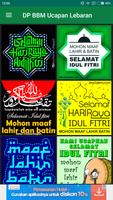 DP BBM Ucapan Lebaran Affiche