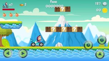 masha super racing world پوسٹر